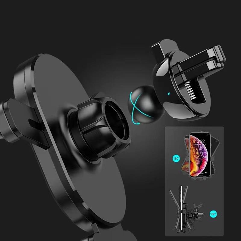 1pc Universal Car 180 Degree Adjustable Holder Car Air Vent Phone Bracket Car Dashboard Phone Holder Auto Interior Accessories