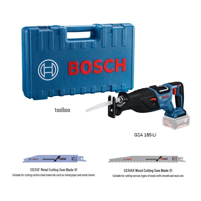 Bosch GSA 185-LI 18V Cordless Reciprocating Saw CN plug (adapter included)