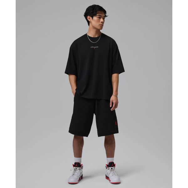 Jordan Jednolity kolorowy sweter z okrągłym dekoltem T-shirt Męskie topy IO0034-010