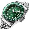 Men's Hip-Hop Style Steel Band Sea-Dweller Calendar Quartz Watch
