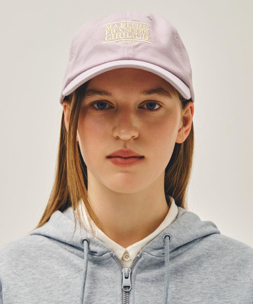 Malittepeulangsowajeobeo Small Classic Logo Cap Light Purple