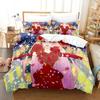 Anime Bed Sheet Set Belle Bedding Set Single Twin Full Queen King Size Bed Set Adult Kid Bedroom Duvet Cover Sets Home Textiles
