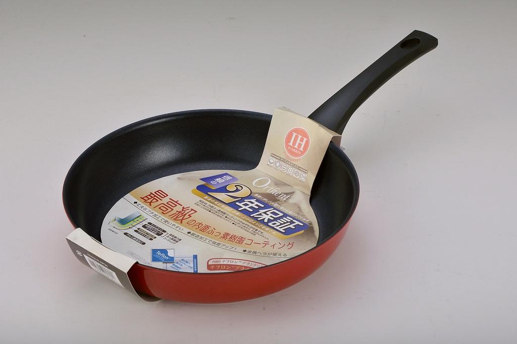 Bestco Authentic IH Frying Pan 28cm Metallic Red 2 Year Warranty