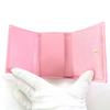 Great CHANEL Tri-fold wallet Classic small flap wallet pink Caviar skin AP0230 Used