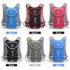 Hydration Pack for 2L Water Bladder Large Capacity Wearproof Breathable Lightweight Hiking Running