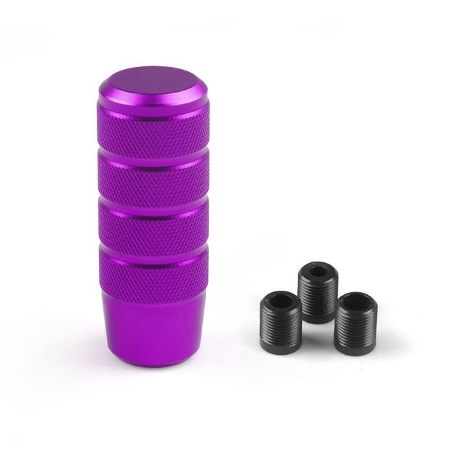 95MM Universal Non-Slip Gear Shift Knob Manual Transmission Aluminum Knurled Shifter Lever Knob