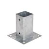 Metal Anchor - Faura - Square - 7 X 7 Cm - Outdoor Use - Easy Installation