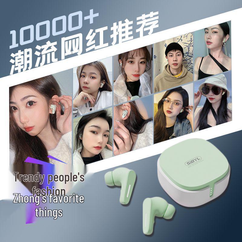 2025 True Wireless Bluetooth Earphones: In-Ear, Long Battery, Low Latency for Sports, Gaming, Students, Men & Women