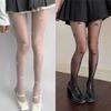 Ultra-Thin Lolita Tights Shiny Diamond Butterfly Knot Stockings Sweet Diamond Tights  Girls