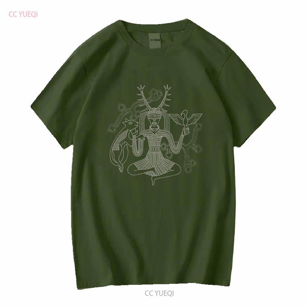 Omezené NWT Heilung Cernunina Futha Lidová Hudba Retro Logo Tričko S 4XL dlouhý nebo krátký rukáv vintage Vyprané Unisex Pohodlné