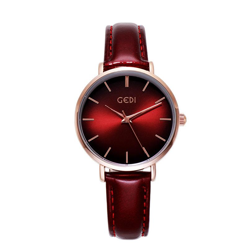 Fashion Trend Ladies Watch Sweet And Fresh Belt Temperament Women'S Wrist Watch
