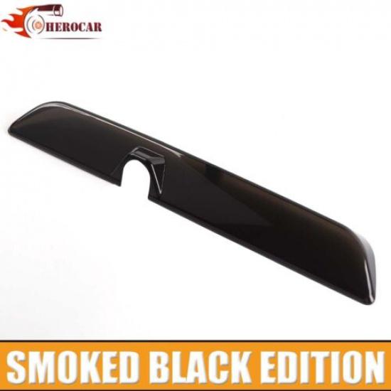 3rd Third Brake Light Cover Trim Lamp Guard Bezel For Ford F150 21+ Smoked Black