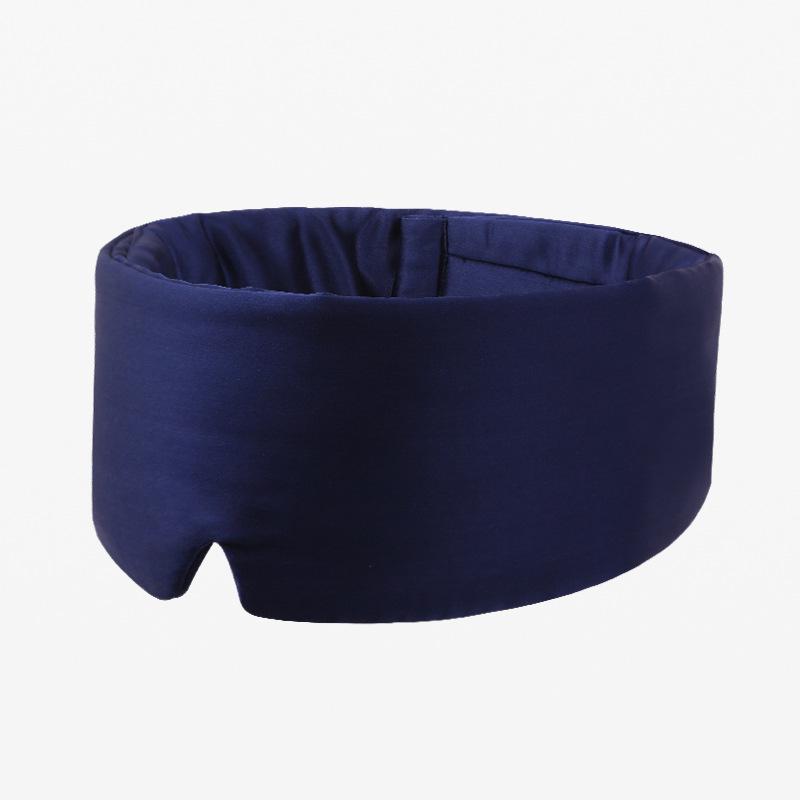 19mm Silk Eye Mask: Noise-Reducing, Breathable, Light-Blocking, Full Coverage for Travel Rest