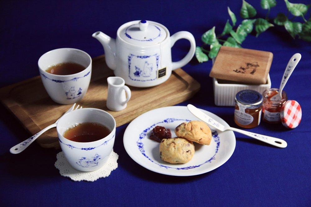 World Create Moomin Hasami Ware Moomin Little My Snufkin Set of 3 Blue Country Series 14733 Pot/Cup & &