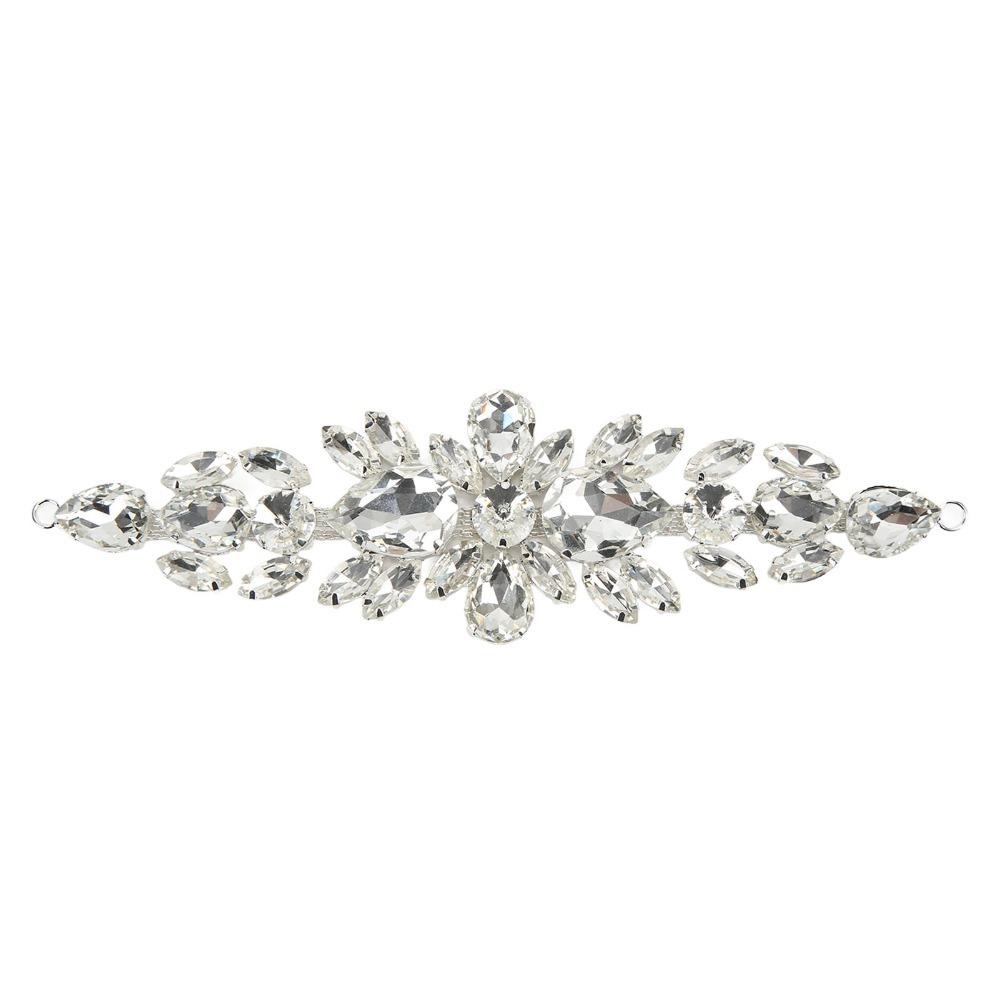 1pcs Wedding Accessories Rhinestone Applique Water Dropping Waist Chain  DIY Garment Decoration