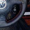 Dostosowana skórzana osłona na kierownicę do samochodu Volkswagen VW Golf 4 Passat B5 1996-2003 Seat Leon 1999-2004 Polo
