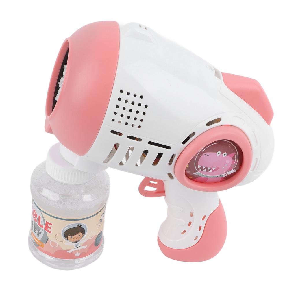 Handheld Bubble Machine with Light Battery Powered Automatic Bubble Blower Kids Bubble Maker Toy
