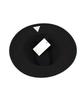 Yunibeosyeolkemiseuteuli Black Metal Short Wool Fedora Bk Metal Short Fedora