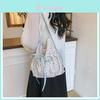 Fashion Floral Pattern Bow Decoration Women Casual Handbag For Daily Use
