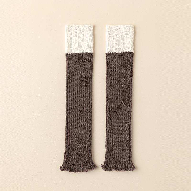 3 Pairs of Women's Autumn and Winter Knitwear Soft Skin Friendly College Style Warm Calf Pile Socks