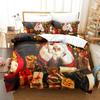 3D Printed Christmas Bedding Set Duvet Cover Bedroom Comforter Covers Single Twin King Size Quilt Cover Home Textile