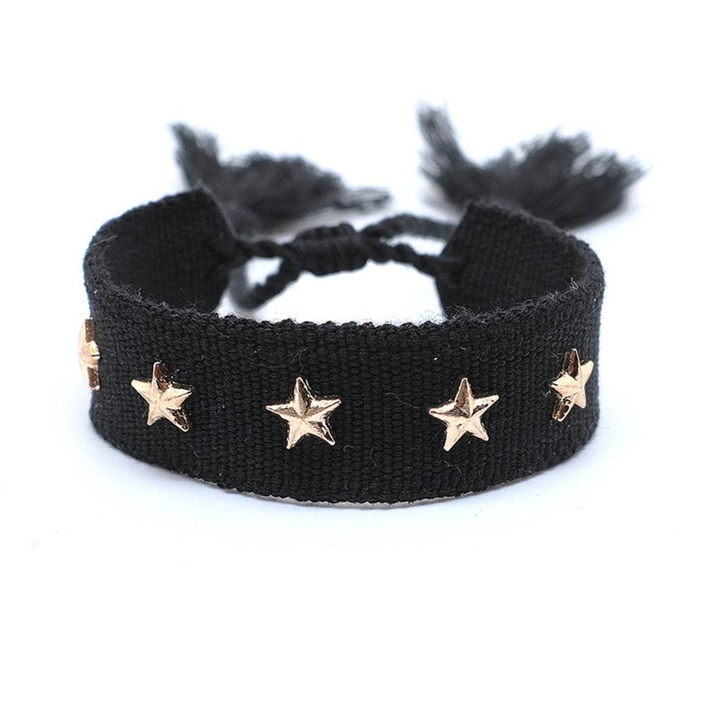 Handmade Wrist Strap Woven Tassel Wristband Adjustable Bracelets Hand Jewellery