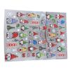 5D Snowflake Nail Art Sticker Decals 5D Stereoscopic Embossed Christmas Nail Art Decoration Charms Self-Adhesive