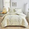 High Quality Plum Blossom Double Duvet Cover Set Skin Friendly Queen Quilt Cover and Pillowcase Comfortable Durable Bedding Set