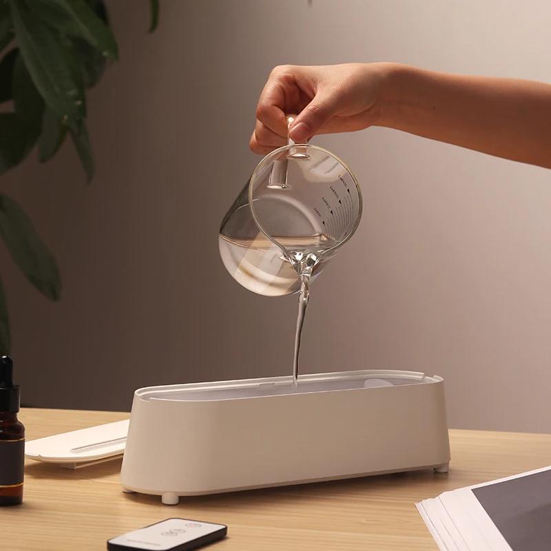 Simulation Flame Diffuser Flame Humidifier Aromatherapy Diffuser Aromatherapy Indoor Ultrasonic Air Humidifier