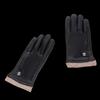 Aisiyalan A-F727 Men's Soft Leather Wool Gloves
