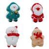 Christmas Pins Badges Santa Brooch Pins Snowman Badge Breastpin Christmas Brooch Christmas Tree Lapel Pins for Kids