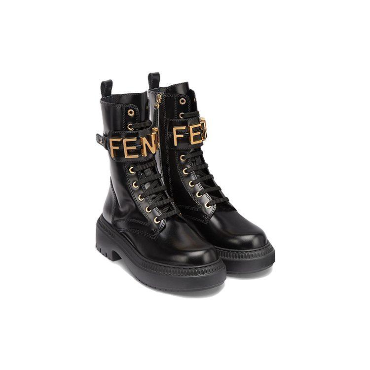 FENDI FENDIgraphy Boot Black Women's 8T8355AKY6F1H1K