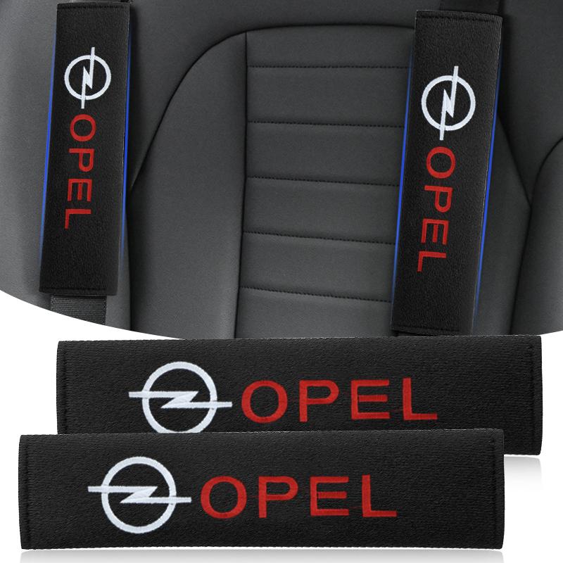 Fashion Car Safety BeltShoulder Cover ProtectionPads For Opel Corsa Astra Insignia Vectra Zafira Meriva Mokka Grandland Vivaro