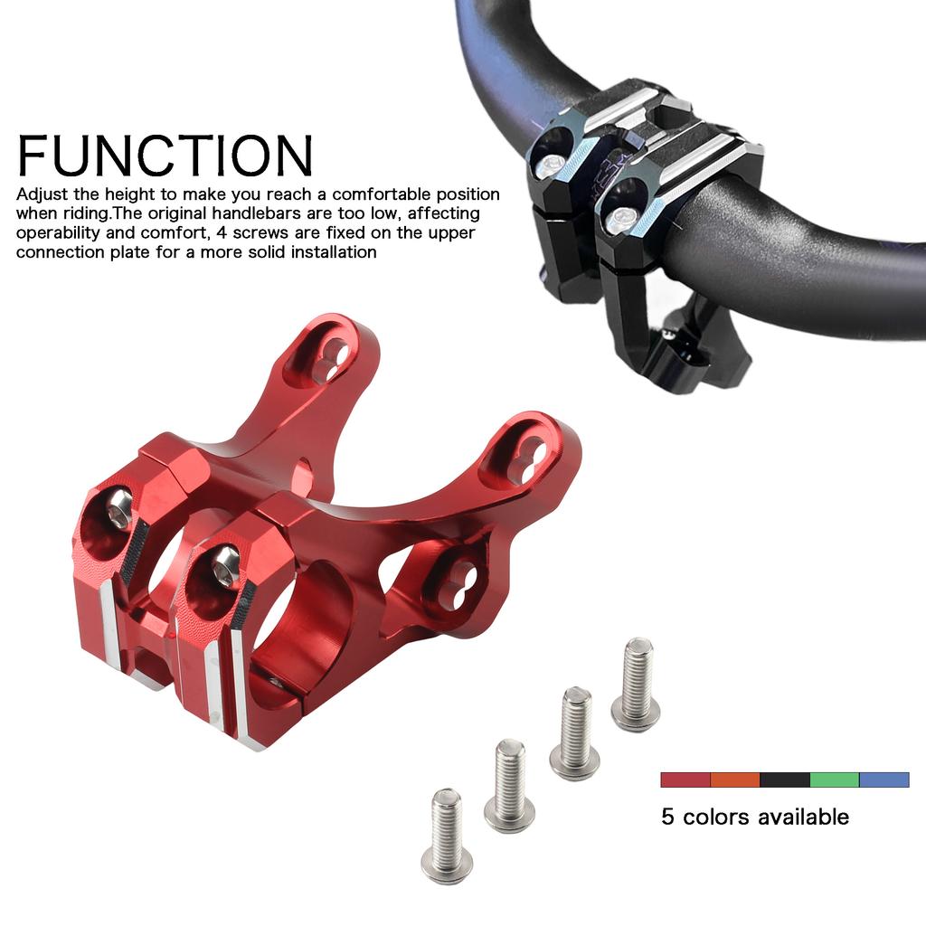 Motorrad Riser Frontlenkerhalterung CNC Aluminium für Surron Light Bee X Modifizierte Teile Pit Dirt Bike Motocross Zubehör