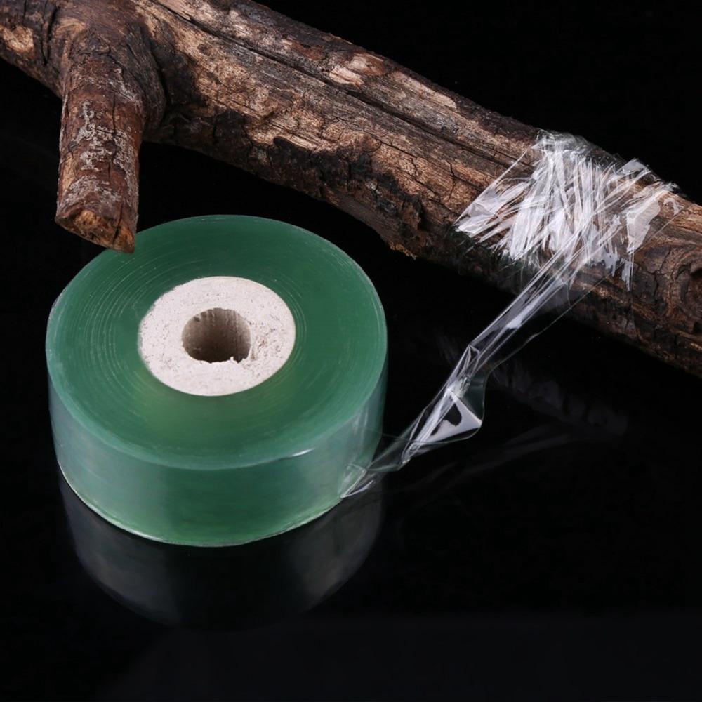 4pcs Green Grafting Tape 2CM*100M Plant Repair Tape Fruit Tree Grafting Tape Budding Work