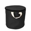 Kids Toy Storage Bucket - Foldable Fabric Round Bag for Lego/Plush/Figures, Handheld Organizer Basket for Blocks/Bobbles, Creati