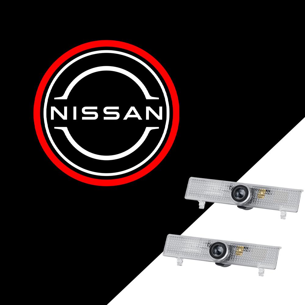 

LED Car Door HD Laser Welcome Courtesy Lamp Ghost Shadow Projector Light For Nissan Nismo New Teana Maxima Altima Amadar Titan