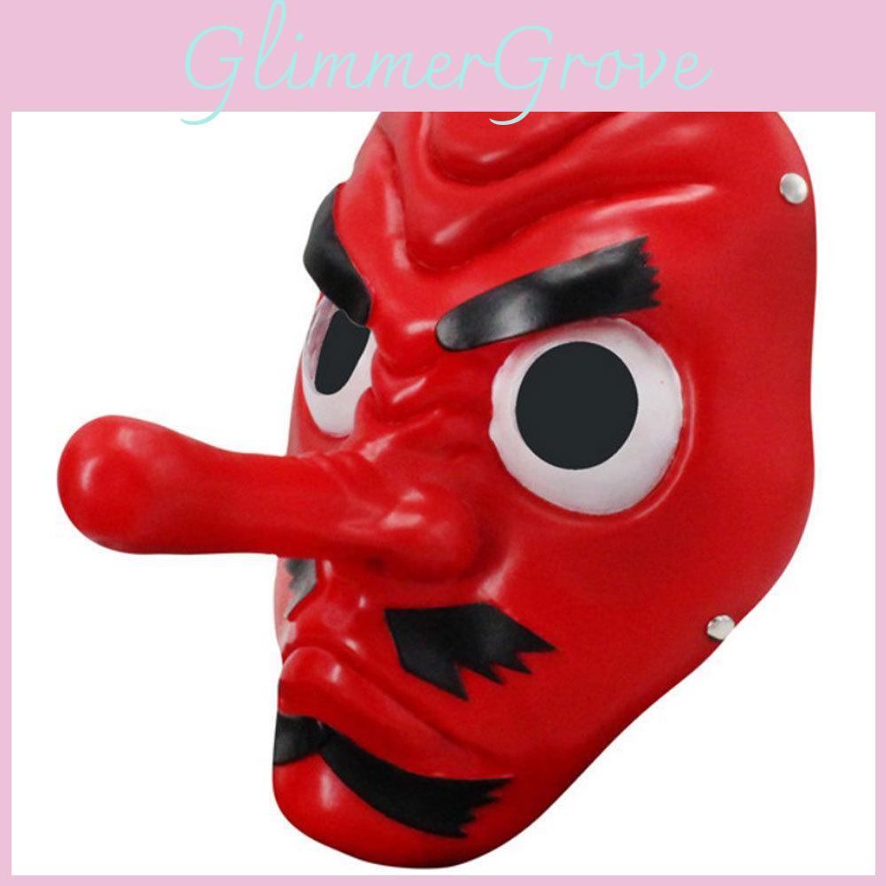 Demon Slayer Tengu Mask Resin Horror Style For Role Play And Festival Use