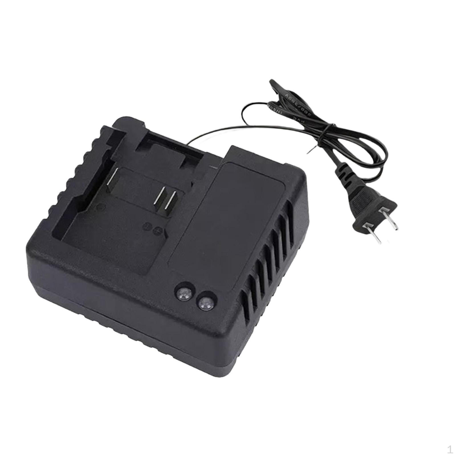 21V LI Ion Battery Charging,Electric Drill Power Tools Accessories Portable Quick Charging