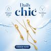 High Quality Simple Big 18k New Trendy Fashion Gold Plated Valentines Day 2026 316l Stainless Steel Gift Jewelry Set for Women