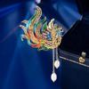 Quaste Hanfu Phönix Haarnadel Haaraccessoires Chinesischer Stil Haarnadel Brosche Phönix Brosche Cosplay
