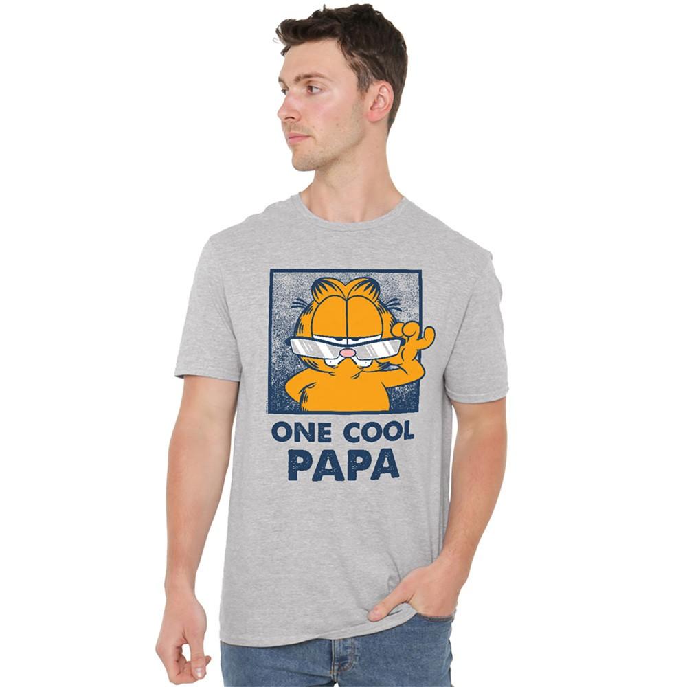 Garfield Father S Day One Cool Papa T-Shirt S-5XL Athletic Heather XXL