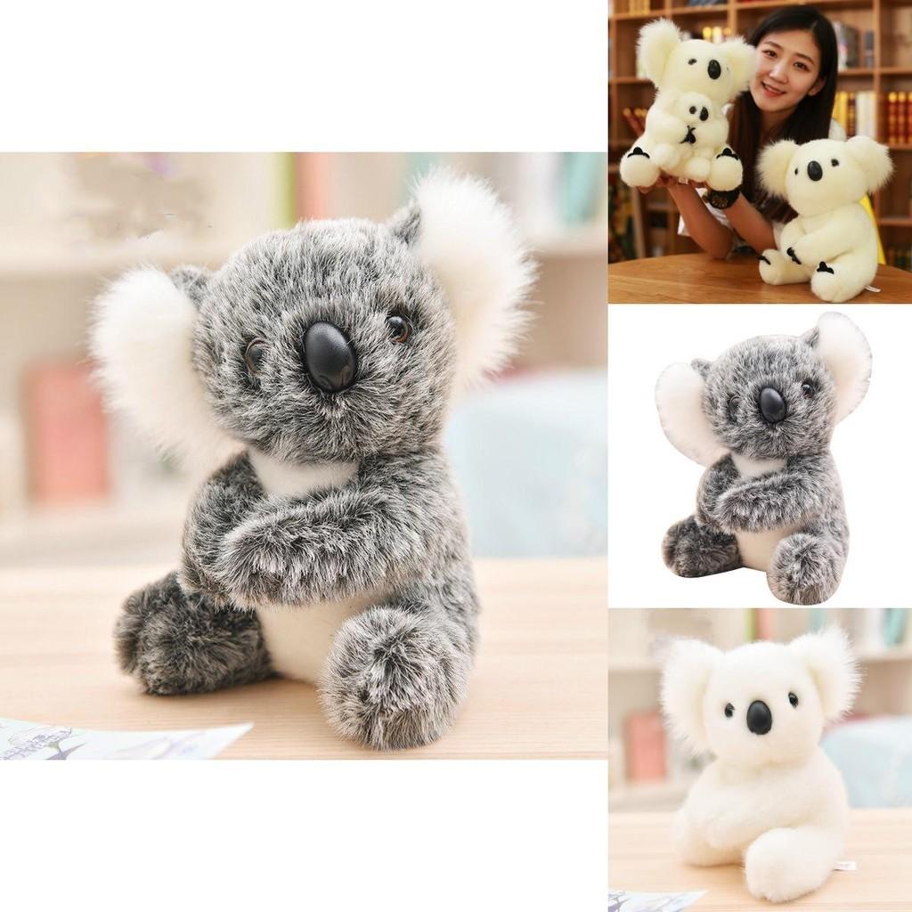 Adorable Koala Bear Plush Toys Featuring Sitting Mother And Baby Stuffed Dolls