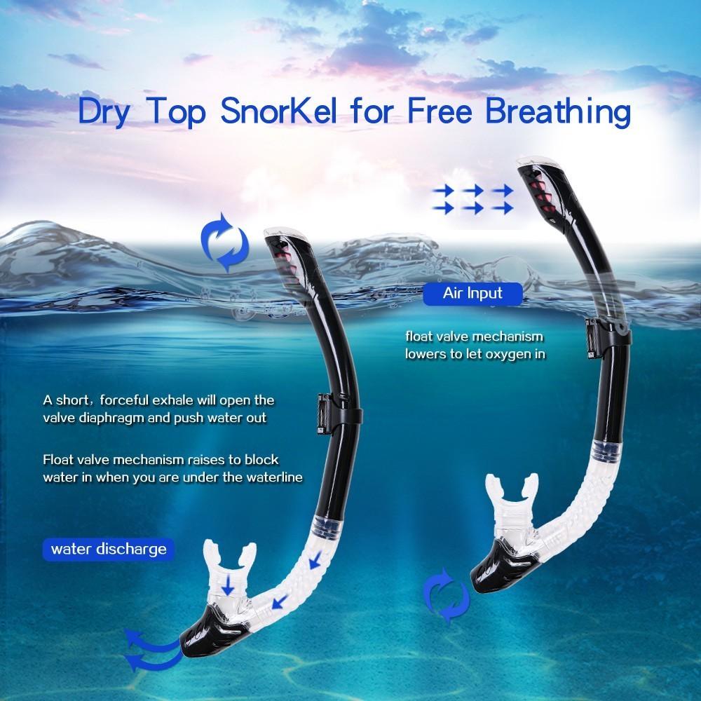 Professional Scuba Diving Face Mask Snorkeling Set Outdoor Diving Training Equipment Silicone Diving Goggles Breathing Tube New