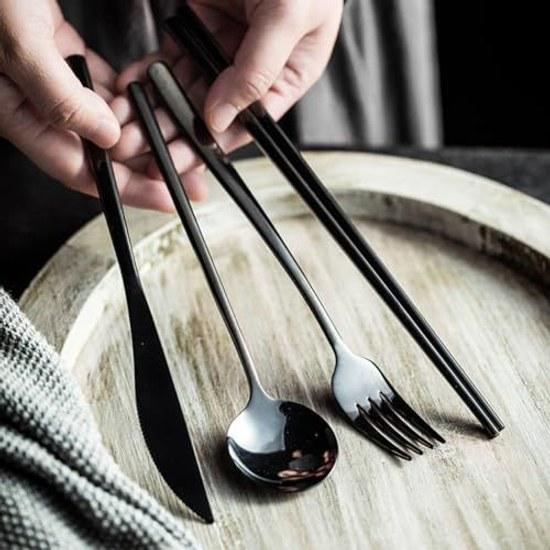 Hive Mind Scandinavian-style Cutlery Assortment Set Spoon Fork Knife Chopsticks 4-piece