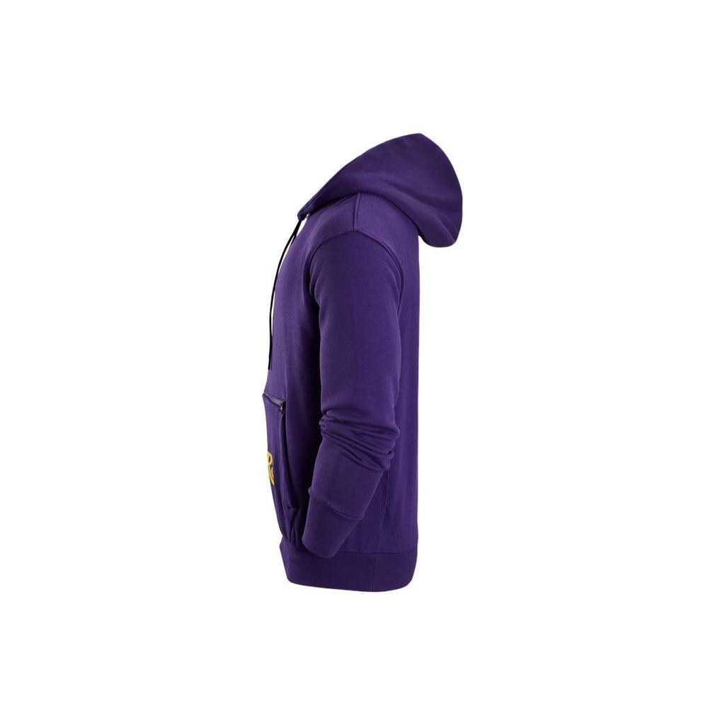 Jordan Felpe NBA Lakers Uomo Viola con Cappuccio Moderata Regolare DR2422-504