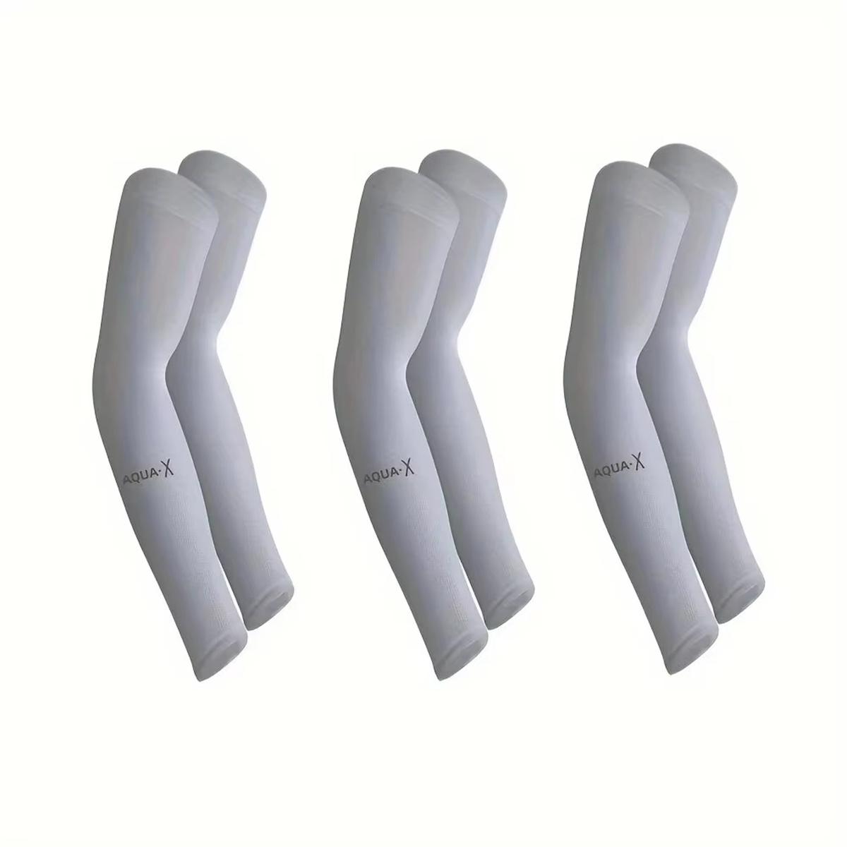 

3 pairs of breathable sun sleeves - cool, UV protection for driving, golfing, fishing, cycling, hiking and sports