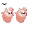 Ghost Backpacks Keychain 2Pcs Halloween Glow-in-the-Dark Keychain, Luminous Key Ring Pendant, Decorative Charm for Handbags Cartoon
