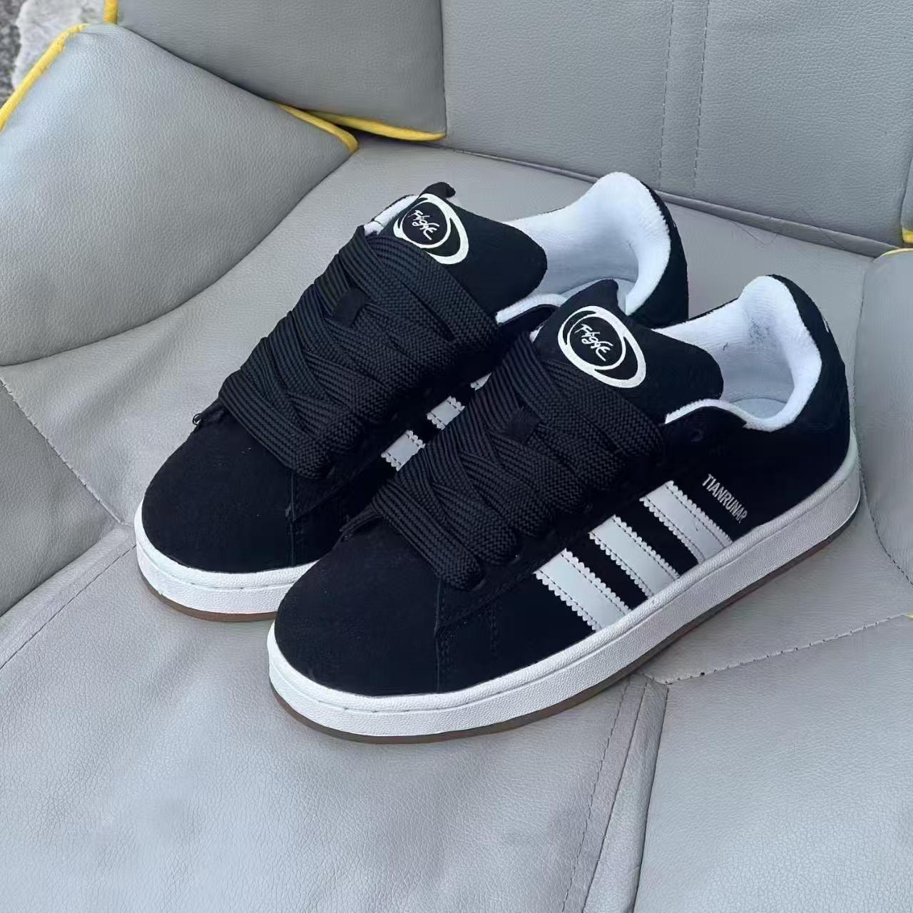 

Кроссовки на платформе, увеличивающие рост, универсальные туфли на хлебной подошве, женские осенние новые повседневные туфли 39 чёрный