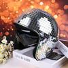Kostým Hlava Disco Koule Vánoční Helma Disco Koule Tanec Bar Klub Večírek Rave Show Disco Zrcadlová Koule Helma Pro Dekoraci Scény